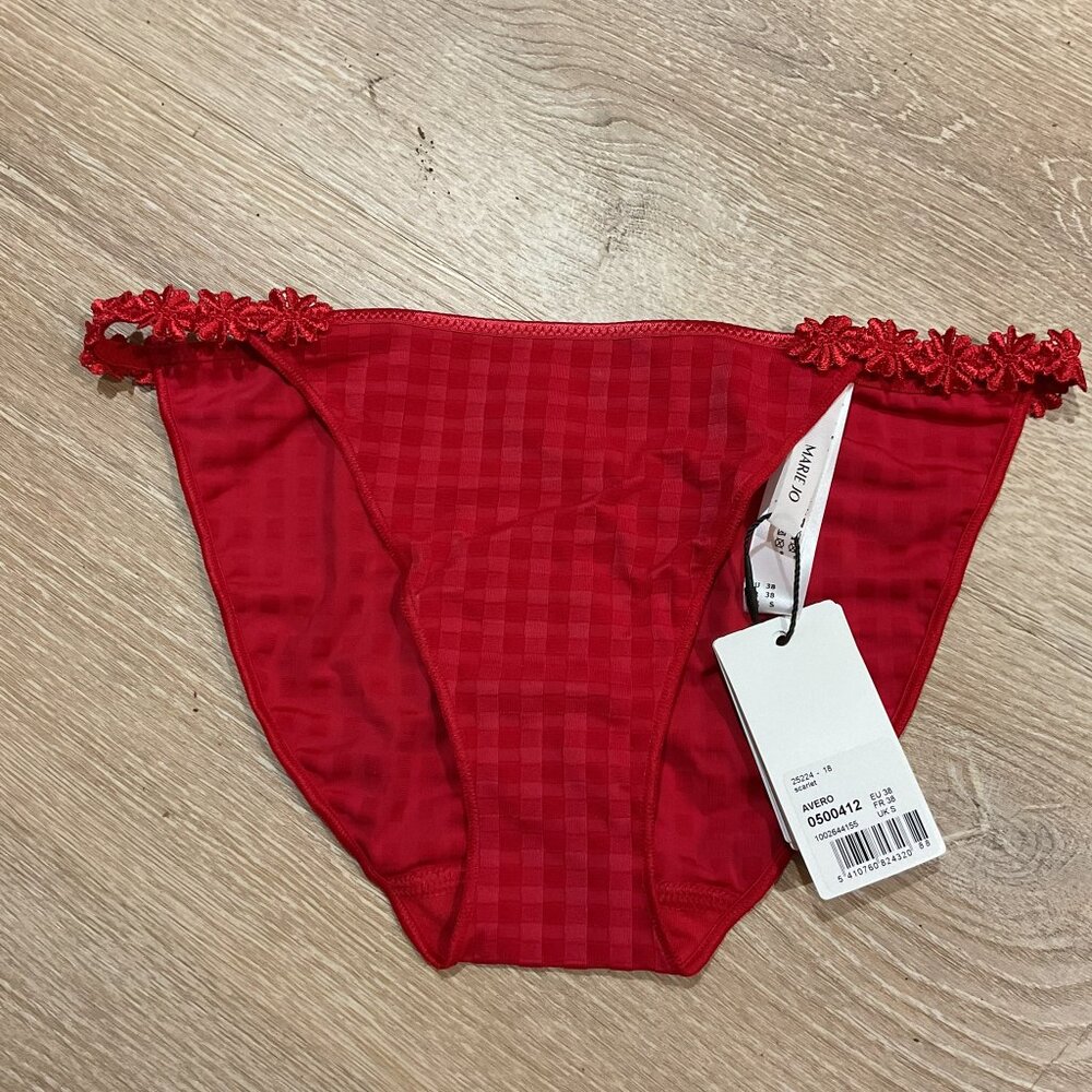 Marie Jo Avero Low Waist Briefs - Scarlet